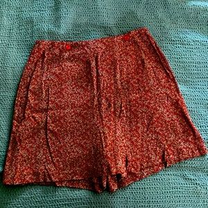 Cute retro red skort